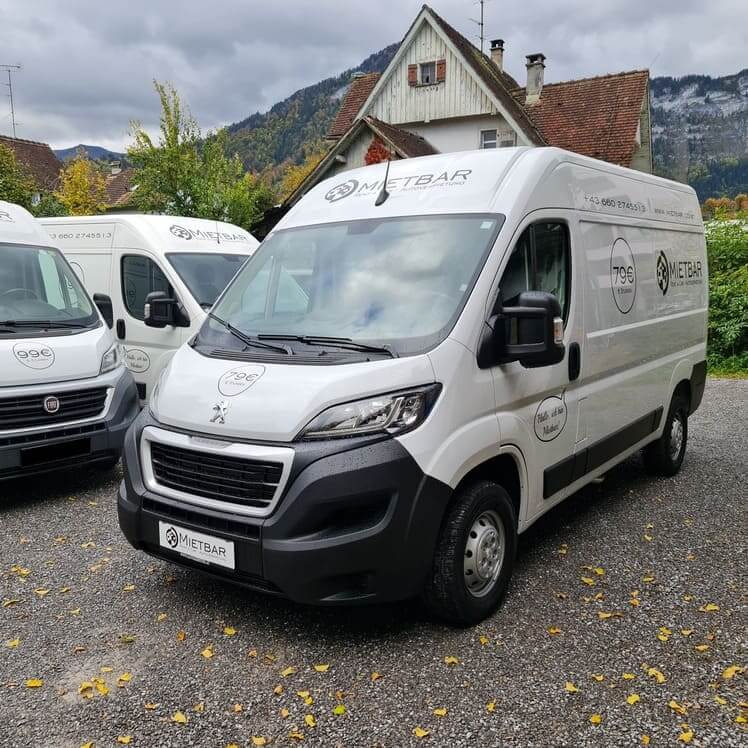 Umzugswagen mieten Vorarlberg bei Mietbar Autovermietung – Zuverlässige Mietwagen für stressfreie Umzüge