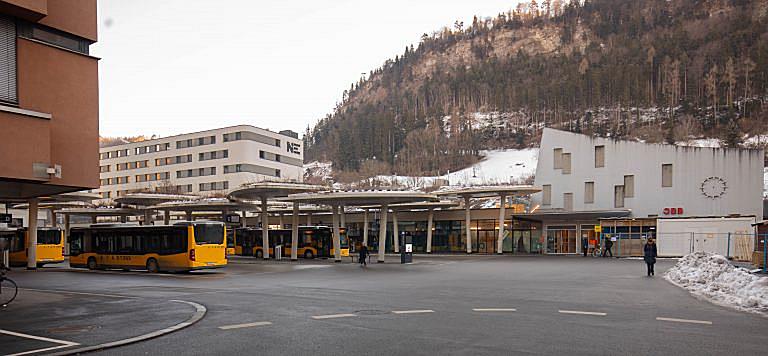 Bahnhof Feldkirch Carsharing Mietbar Autovermietung bietet sofort verfügbare Mietfahrzeuge rund um die Uhr, einfach mit der Mietbar-App