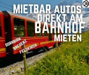 Bahnhof Vorarlberg Carsharing – Mietbar Autovermietung in Dornbirn, Bregenz und Feldkirch – Mietbar Autovermietung bietet flexible Mietautos rund um die Uhr