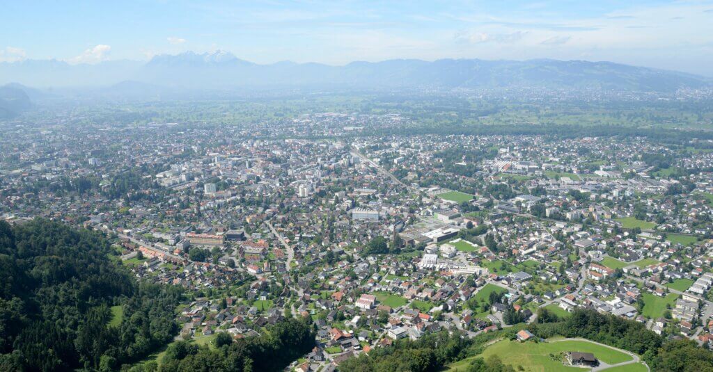 Landschaft in Dornbirn, Vorarlberg